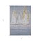 Homeroots 3' X 5' Blue And Gold Nautical Washable Indoor Outdoor Area Rug 631029 - alternate 7