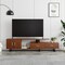 Leisuremod Avery TV Stand with MDF Cabinet and Powder Coated Steel Legs, Walnut ATS69NW - alternate 11