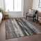 Homeroots 3' X 5' Brown Gray And Ivory Botanical Leaves Washable Indoor Outdoor Area Rug 581930 - alternate 8