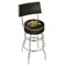 Holland Bar Stool Co 30" Chrome 2-Ring Wichita State Swivel Bar Stool, Back L7C430WichSt - alternate 1
