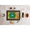 Picnic Time Family Of Brands NFL Green Bay Packers - Football Field - Icon Glass Top Cutting Board & Knife Set 910-00-505-124-2 - alternate 2