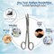 A2Z Scilab Lab Scissors 4.5 inches Sharp/Blunt Curved Blades, Stainless Steel A2Z-ZR-108S - alternate 5
