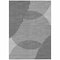 Homeroots 3' X 5' Gray And Black Geometric Washable Indoor Outdoor Area Rug 597637 - alternate 7