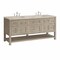 James Martin Vanities Breckenridge 72" Double Vanity, Whitewashed Oak, w/ 3 CM Tajnar Eclos Top 330-V72-WWO-3TJR - alternate 8