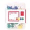 Deli Push Pins 0.9in, 5 Assorted Colors, Rust-Resistant, 35PK E0021 - alternate 9