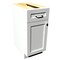 Rigel Cabinetry Kitchen Base Cabinet, 15 in W, 1-Door/1-Drawer, Raw Maple, Solid Wood RTA - 806193 - alternate 1