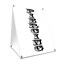 Signmission Piercing Vertical, 36 Inch x 24 Inch A-frame Yard Sign, Plastic Sign SBC-2436-Piercing Vertical - alternate 1