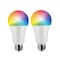 Infibrite A19 WiFi Smart LED Light Bulb, 8W 800LM, Alexa/Google/SIRI, ETL and Energy Star, 2PK IB-007-1-8W-WH-2PK - alternate 1