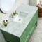 James Martin Vanities Breckenridge 48'' S Vanity, Smokey Celadon w/ Victorian Sil Top w/FreePower Wireless Charger 330-V48-SC-FVSL - alternate 6