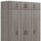 Homeroots Three Piece Gray Solid and Manufactured Wood Bedroom Set 596534 - alternate 7