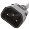 Ac Works Medical Grade Power Cord, IEC C14 to Dual NEMA 5-15R, 10A, 7 ft Coiled, UL/CUL Certified CC14Y515 - alternate 3
