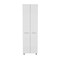 Homeroots 78in Modern White Pantry Cabinet with Two Full Size Doors 403769 - alternate 1