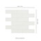 Msi Alpine Ice Subway Sample Glass Peel And Stick Floor And Wall Tile ZOR-MD-0584-SAM - alternate 10