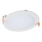 Cooper Lighting Halo HLB6 Series Matte White 6 in. W LED Smart-Enabled Canless Recessed Downlight 16 W HLB6LSFS5 - alternate 1