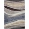 Homeroots 9' X 12' Blue Brown And Beige Abstract Washable Indoor Outdoor Area Rug 603681 - alternate 7