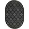 Homeroots 6' X 9' Charcoal And Black Trellis Indoor Outdoor Area Rug 545225 - alternate 6