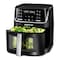 Gourmia Black/Silver 8 qt Programmable Digital Air Fryer GAF824 - alternate 6