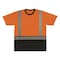 Ergodyne Hi-Vis Shirt, 3XL, Orange, Short Sleeve 22197 - alternate 1
