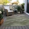 Homeroots 5' X 8' Green And Taupe Abstract Washable Indoor Outdoor Area Rug 618167 - alternate 7