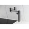 Kingston Brass Deck Mount Pot Filler Faucet with Knurled Handle, Matte Black KS3700RKX - alternate 3