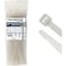 Kable Kontrol Natural Clear Zip Ties, 17 in L, Natural Clear, Nylon 6-6, 175 lb Strength, 100 PK CT17-175N - alternate 1