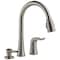 Delta Kate Single Handle Pull-Down Kitchen Faucet with Soap Dispenser 16970-SSSD-DST - alternate 1