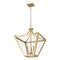 Z-Lite Montalcino Rubbed Brass 3 Light Chandelier 1961-3C-RB - alternate 6