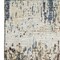 Homeroots 8' X 10' Midnight Ivory And Beige Abstract Washable Indoor Outdoor Area Rug 643580 - alternate 7