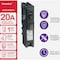 Square D Homeline 20A Single-Pole CAFCI Plug-On Neutral Dual Function Circuit Breaker HOM120PDFC - alternate 1