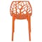 Leisuremod Modern Cornelia Dining Chair, Solid Orange C18OR - alternate 4