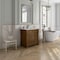 James Martin Vanities Brookfield 36 in Single Vanity, Honey Oak w/ Single Hole 3 CM White Zeus Silestone Top & Backsplash 547-V36-HNO-1WZ - alternate 5