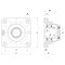 Ntn Thermoplastic Four Bolt Flange SUCFPL206-18 - alternate 2