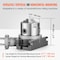 Vevor Rotary Table for Milling Machines 4'' Horizontal Vertical with 3-Jaw Chuck HV-4-KP - alternate 6