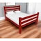Homeroots Red Solid Wood Queen Bed Frame 548169 - alternate 5