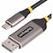 Startech.Com 10ft (3m) USB-C to DisplayPort Adapter Cable, 8K 60Hz, 4K 144Hz, HDR, USB Type-C to DP 1.4 Video Co 142-USBC-DP-8K-10F - alternate 1