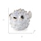 Homeroots Petite Off White Puffer Fish Sculpture 392486 - alternate 6