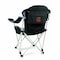 Picnic Time Family Of Brands NCAA Cornell Big Red Reclining Camp Chair - Beach Chair for AdultsBlack with Gray Accents 803-00-175-684-0 - alternate 1