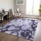 Homeroots 5' X 8' Purple And Lavender Abstract Washable Indoor Outdoor Area Rug 577164 - alternate 7