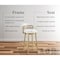 Armen Living Madrid 26in Swivel Counter Stool in Gold Brushed Stainless Steel with White Faux Leather LCMASWBABGLWH26 - alternate 7