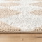 World Rug Gallery Diamond Shag Area Rug 2 ft x 3 ft Beige WR123BEIGE2X3 - alternate 9