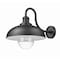 Z-Lite RLM 1-Light Outdoor Wall Light, 14 in W x 15.5 H, Sand Black 5026B-BK - alternate 8