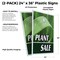 Signmission Plant Sale, Plastic Signs Only 24 Inch x 36 Inch, Corrugated Plastic, 2PK CSB-2436-2PACK-Plant Sale - alternate 2