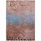 Homeroots 8' X 10' Terra Cotta Blue And Black Abstract Washable Indoor Outdoor Area Rug 603098 - alternate 5