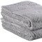 Homeroots Set of Two Light Gray Cotton 13" X 13" Quick Dry Terry Cloth Washcloths, 2PK 700344 - alternate 4