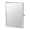 Gatco Channel 32.5" Framed Rectangle Mirror, Satin Nickel 4699FS - alternate 1