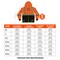 Ergodyne M Orange Type R, Class 3 Essential Hi-Vis Zip-Up Hoodie 8312BK - alternate 7
