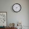 Clockswise 10-inch Non-Ticking Quartz Wall Clock with Thermometer & Hygrometer - Battery Operated QI004748.BK.10 - alternate 8