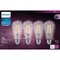 Signify Vintage 75W Equivalent Daylight ST19 Medium LED Decorative Light Bulb, 4PK 566430 - alternate 4