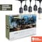 Bulbrite 48 ft. Plug-in Edison Bulb S14 Shatter Resistant LED Black String Light w/15 sockets-Bulbs included 812483 - alternate 5