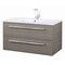 Cutler Silhouette Collection 36 in Wall Mount Bathroom Vanity - 2 Drawers With Top, Aria FV-ARIA36 - alternate 5